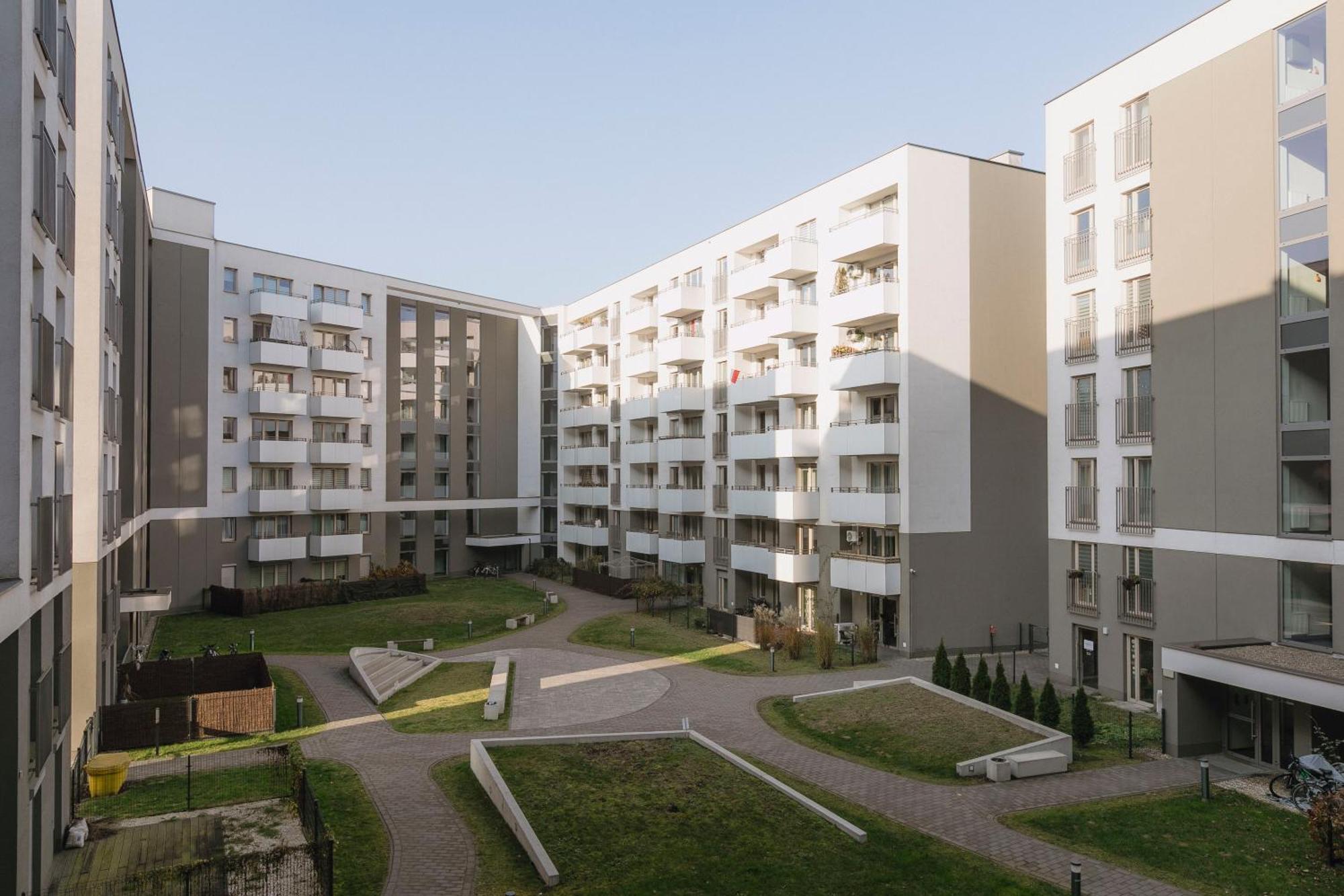 Apartament Szary Krasków Exterior foto